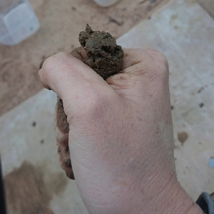 squeeze test mortar sample
